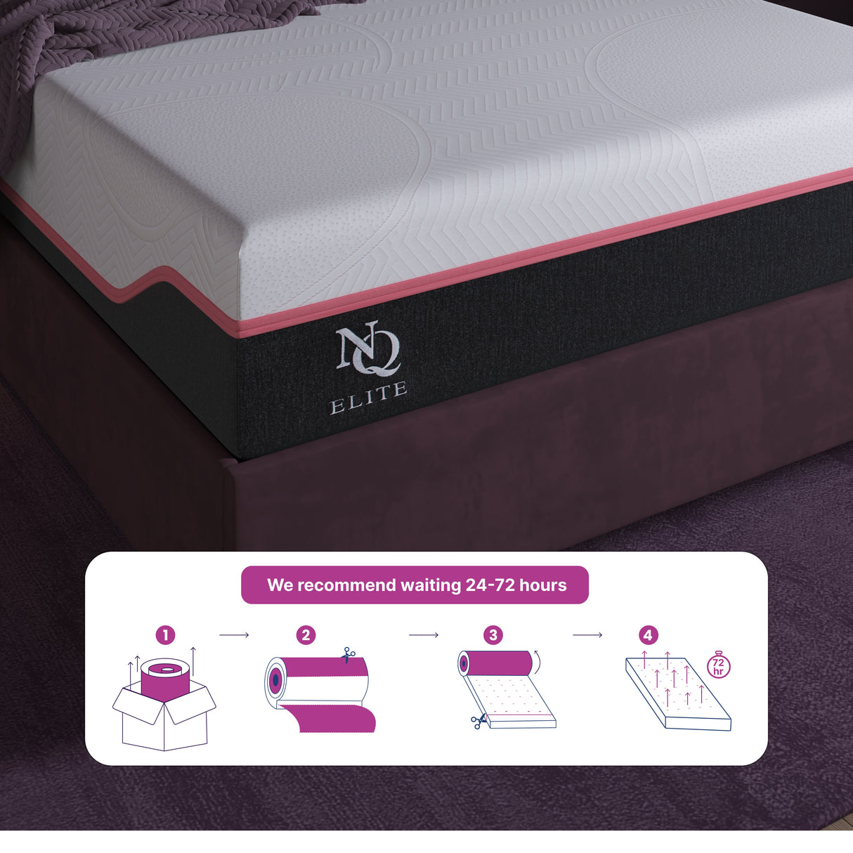 Elite Series Mark Latex Foam Mattress by NapQueen at Eve Furniture