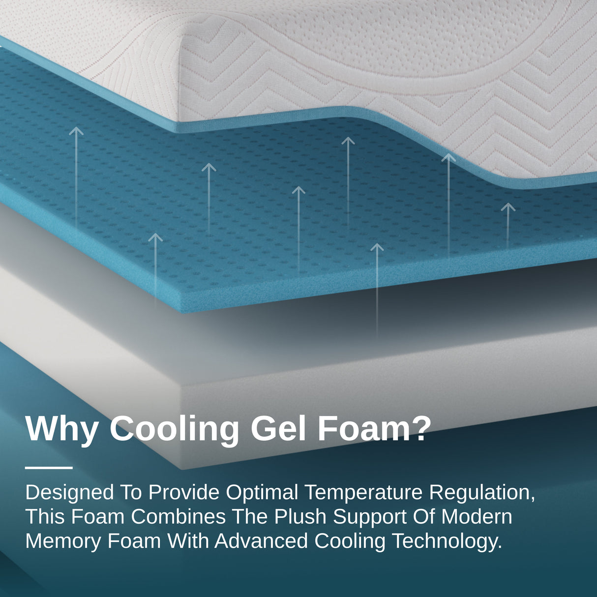 Elite Series Mild Gel Foam Mattress by NapQueen at Eve Furniture