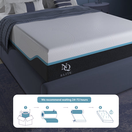 Elite Series Mild Gel Foam Mattress by NapQueen at Eve Furniture