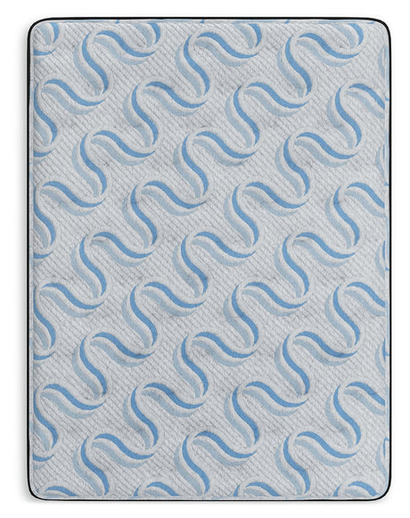 Elite Springs Firm Gray/Blue California King Mattress by Ashley at Eve Furniture