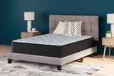 Elite Springs Firm Gray/Blue Full Mattress by Ashley at Eve Furniture