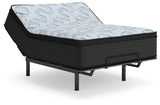 Elite Springs Plush Gray/Blue Full Mattress by Ashley at Eve Furniture