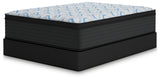 Elite Springs Plush Gray/Blue Queen Mattress by Ashley at Eve Furniture
