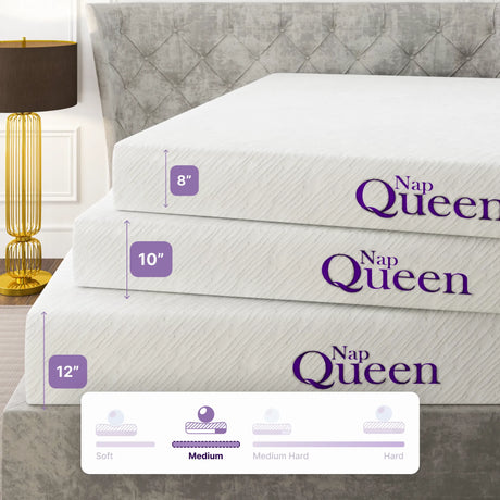 Elizabeth Cooling Gel Memory Foam Mattress by NapQueen at Eve Furniture