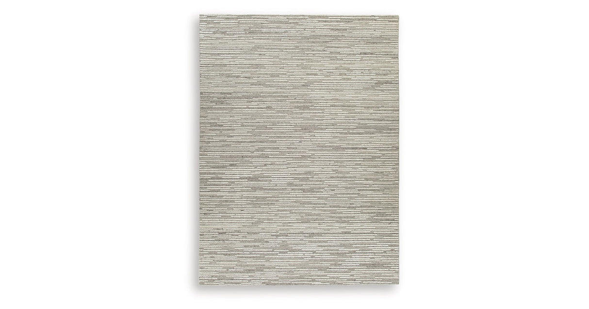 Eljory Gray Extra Large Rug by Ashley at Eve Furniture