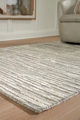 Eljory Gray Medium Rug by Ashley at Eve Furniture