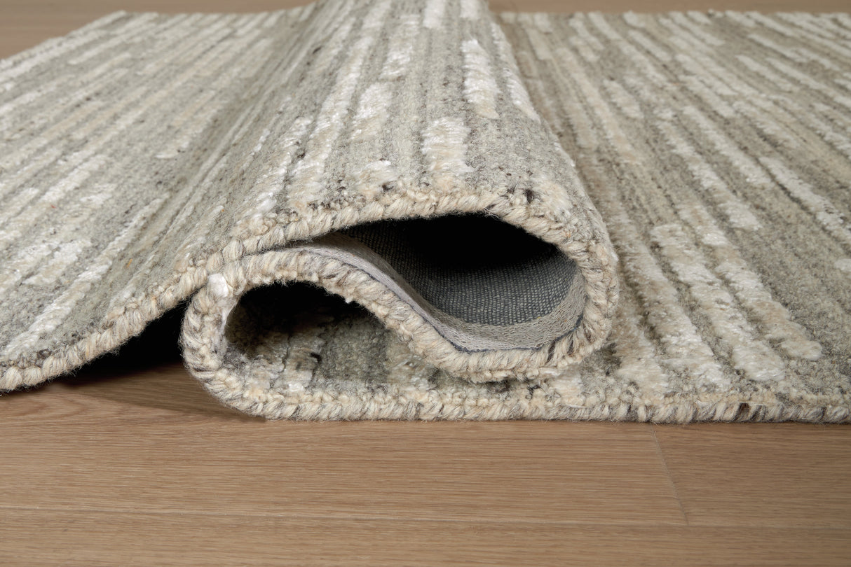 Eljory Gray Medium Rug by Ashley at Eve Furniture