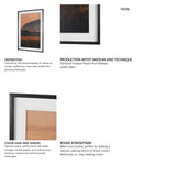 Elk by Stefan and Audrey Textured Framed Photo Print Matted under Glass by Mercana at Eve Furniture