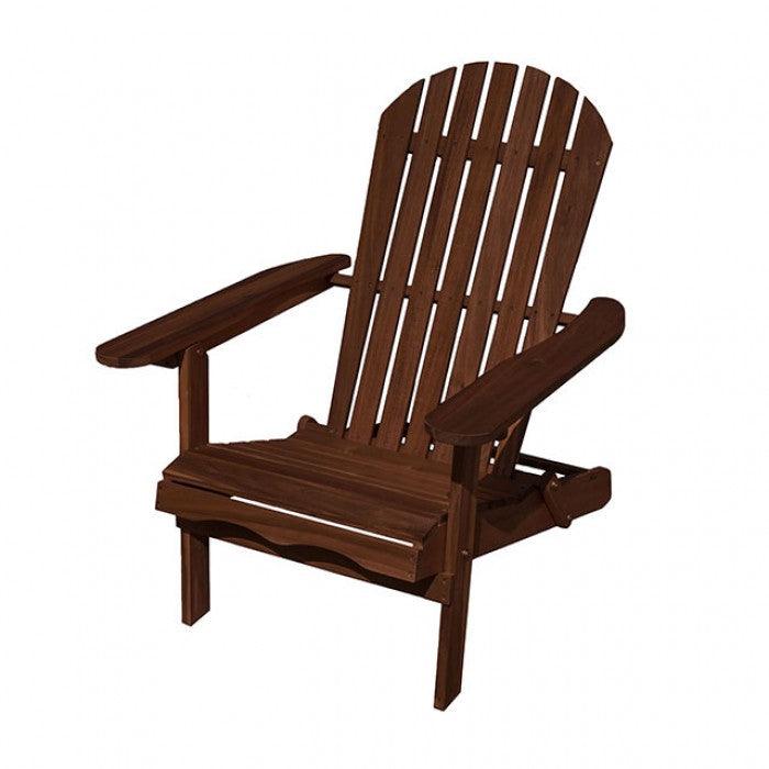 Elk Dark Brown Adirondrack Chair by Furniture of America at Eve Furniture