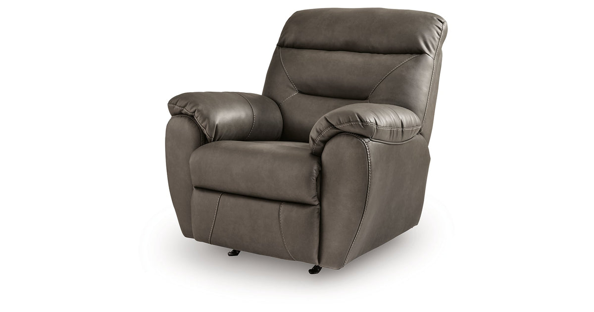 Elksworth Ash Recliner by Ashley at Eve Furniture