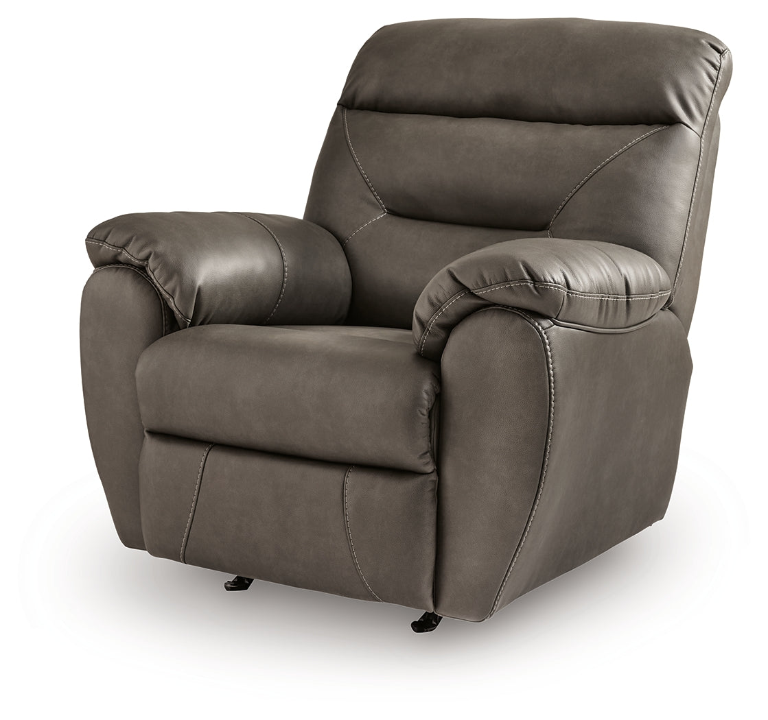 Elksworth Ash Recliner by Ashley at Eve Furniture