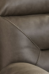 Elksworth Ash Recliner by Ashley at Eve Furniture