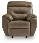 Elksworth Biscotti Recliner by ASHLEY FURNITURE at Eve Furniture