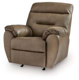 Elksworth Biscotti Recliner by ASHLEY FURNITURE at Eve Furniture