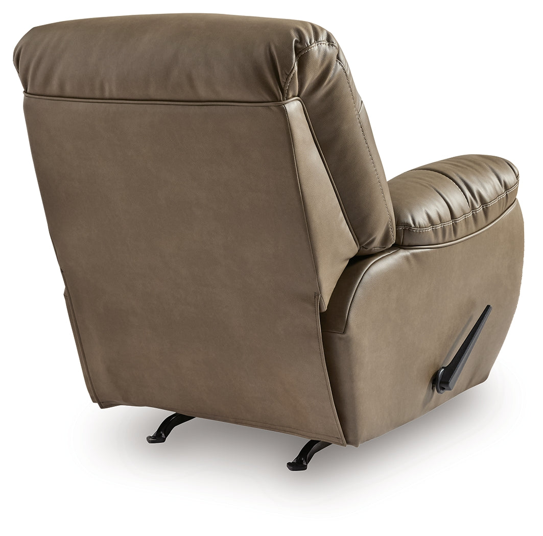 Elksworth Biscotti Recliner by ASHLEY FURNITURE at Eve Furniture