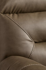 Elksworth Biscotti Recliner by ASHLEY FURNITURE at Eve Furniture