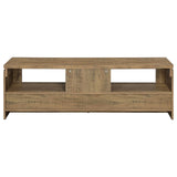 Elkton 2-drawer Engineered Wood 59" TV Stand Mango