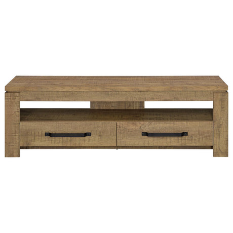 Elkton Mango 2-drawer Engineered Wood 59" TV Stand by Coaster at Eve Furniture