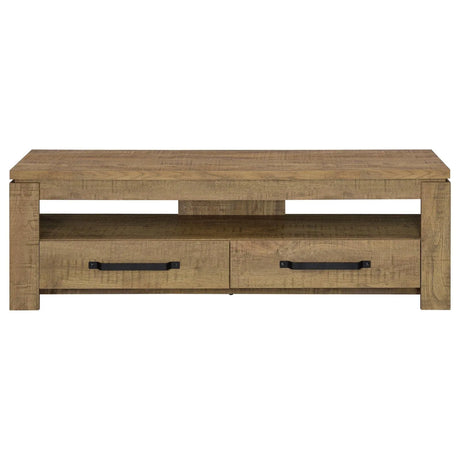 Elkton Mango 2-drawer Engineered Wood 59" TV Stand by Coaster at Eve Furniture