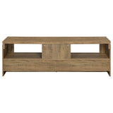 Elkton Mango 2-drawer Engineered Wood 59" TV Stand by Coaster at Eve Furniture