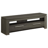 Elkton Weathered Gray 2-Drawer TV Console by Coaster at Eve Furniture