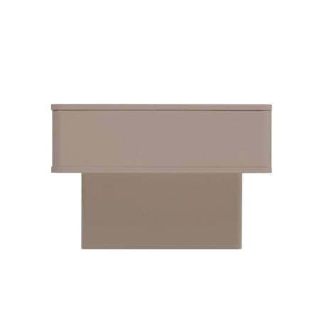 Ella 47.2" Coffee Table in Mocha by Manhattan Comfort at Eve Furniture