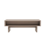 Ella 47.2" Coffee Table in Mocha by Manhattan Comfort at Eve Furniture