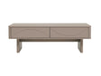 Ella 47.2" Coffee Table in Mocha by Manhattan Comfort at Eve Furniture
