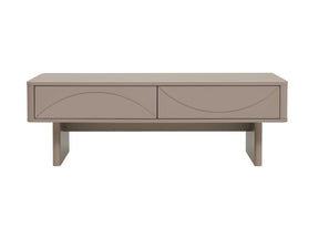 Ella 47.2" Coffee Table in Mocha by Manhattan Comfort at Eve Furniture