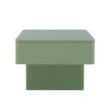 Ella 47.2" Coffee Table in Sage Green by Manhattan Comfort at Eve Furniture