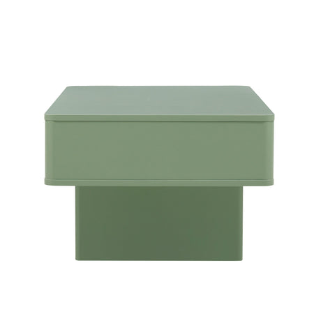 Ella 47.2" Coffee Table in Sage Green by Manhattan Comfort at Eve Furniture