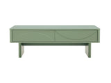 Ella 47.2" Coffee Table in Sage Green by Manhattan Comfort at Eve Furniture