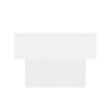 Ella 47.2" Coffee Table in White by Manhattan Comfort at Eve Furniture