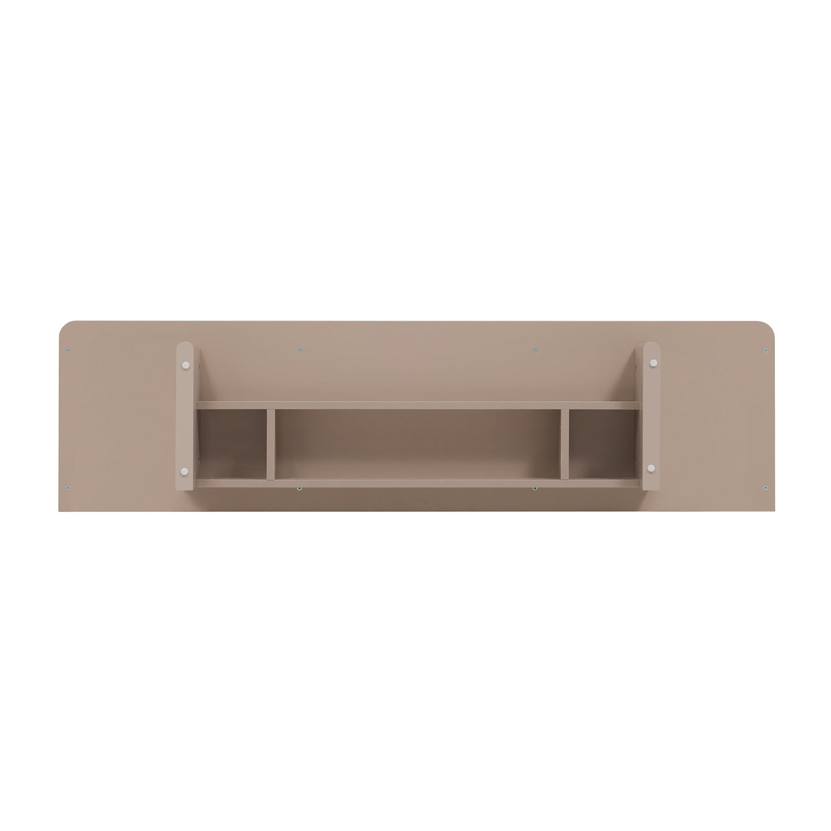 Ella 59" TV Stand in Mocha by Manhattan Comfort at Eve Furniture
