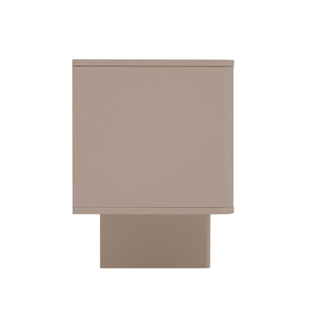Ella 59" TV Stand in Mocha by Manhattan Comfort at Eve Furniture