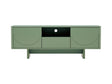Ella 59" TV Stand in Sage Green by Manhattan Comfort at Eve Furniture