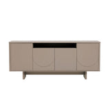Ella 70.86" Sideboard in Mocha by Manhattan Comfort at Eve Furniture