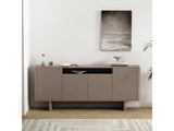 Ella 70.86" Sideboard in Mocha by Manhattan Comfort at Eve Furniture