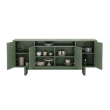 Ella 70.86" Sideboard in Sage Green by Manhattan Comfort at Eve Furniture