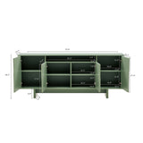 Ella 70.86" Sideboard in Sage Green by Manhattan Comfort at Eve Furniture