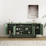 Ella 70.86" Sideboard in Sage Green by Manhattan Comfort at Eve Furniture