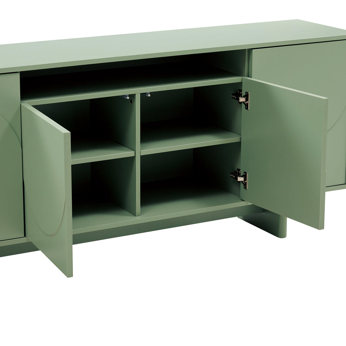 Ella 70.86" Sideboard in Sage Green by Manhattan Comfort at Eve Furniture