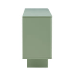 Ella 70.86" Sideboard in Sage Green by Manhattan Comfort at Eve Furniture
