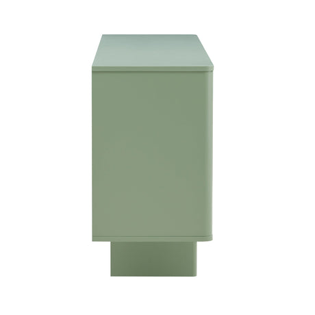 Ella 70.86" Sideboard in Sage Green by Manhattan Comfort at Eve Furniture