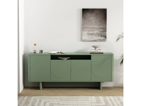 Ella 70.86" Sideboard in Sage Green by Manhattan Comfort at Eve Furniture