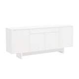Ella 70.86" Sideboard in White by Manhattan Comfort at Eve Furniture