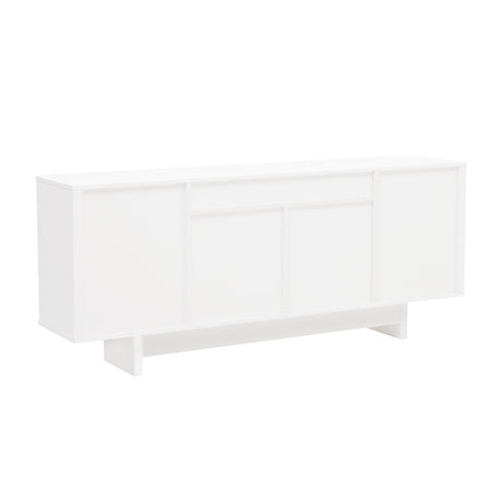 Ella 70.86" Sideboard in White by Manhattan Comfort at Eve Furniture