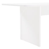 Ella 78.7" Dining Table in White by Manhattan Comfort at Eve Furniture