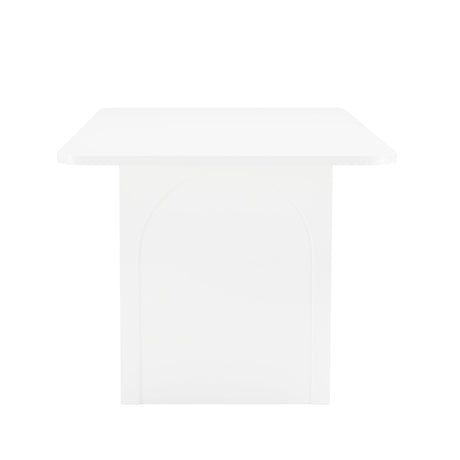 Ella 78.7" Dining Table in White by Manhattan Comfort at Eve Furniture