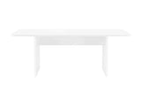 Ella 78.7" Dining Table in White by Manhattan Comfort at Eve Furniture